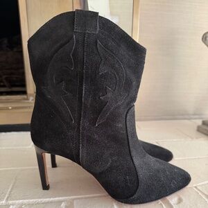 ba&sh high heel cowboy boot size 39